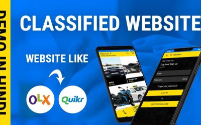 Do It Yourself – Tutorials – Develop Your Own Classified website like OLX,Quikr | Quikr Clone User Panel in Hindi