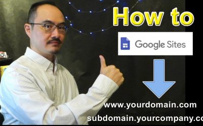 Do It Yourself – Tutorials – How to use Google Site to build your professional company website with a subdomain for FREE