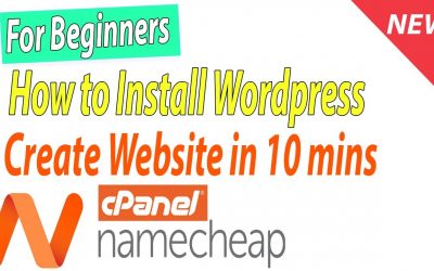 Do It Yourself – Tutorials – [New] How to install WordPress and Create Website on Namecheap cpanel hosting