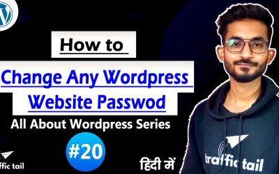 WordPress For Beginners – #20 How to Change WordPress Password of Any Website Simple Steps Follow | WordPress Tutorial 2021