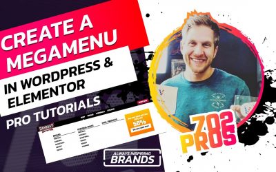 WordPress For Beginners – How to Create a Mega Menu with Elementor | WordPress Tutorial | Website Design [Elementor Tutorial]