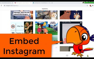 WordPress For Beginners – How to Embed Instagram Post Into WordPress – No Plugin Required!