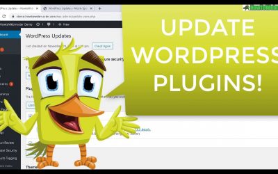 WordPress For Beginners – How to Update/Upgrade WordPress Plugins to Newer Versions Inside WP-Admin EASY Tutorial!