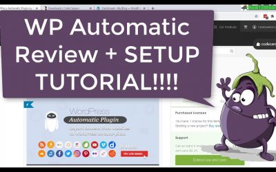 WordPress For Beginners – ValvePress WP Automatic Plugin Review + Setup Tutorial – Automated WordPress Blogging