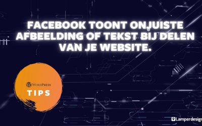 WordPress For Beginners – WordPress Tutorial #19: Facebook toont onjuiste afbeelding en tekst bij delen | WordPress Tips