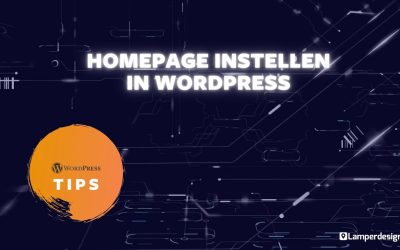 WordPress For Beginners – WordPress Tutorial #20: Homepage instellen in WordPress | WordPress Tips | Lamper Design