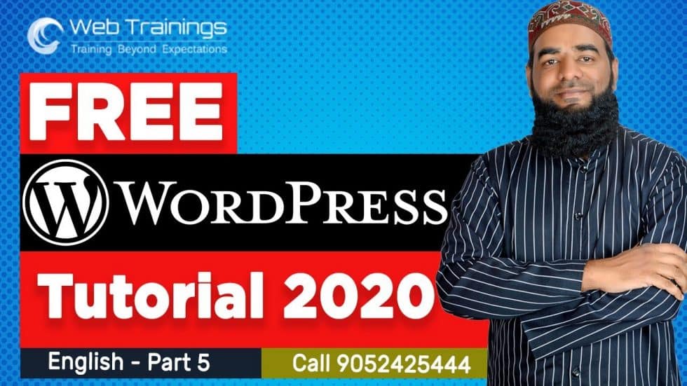 WordPress For Beginners - WordPress Tutorial English ...