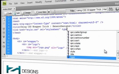 Using CSS in Dreamweaver – The Wrapper Trick