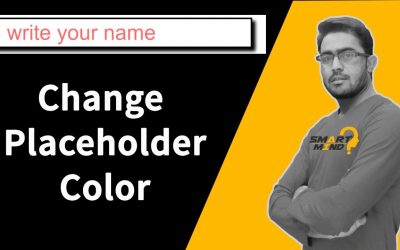 How to change placeholder color in css | input placeholder color change | placehoder color change