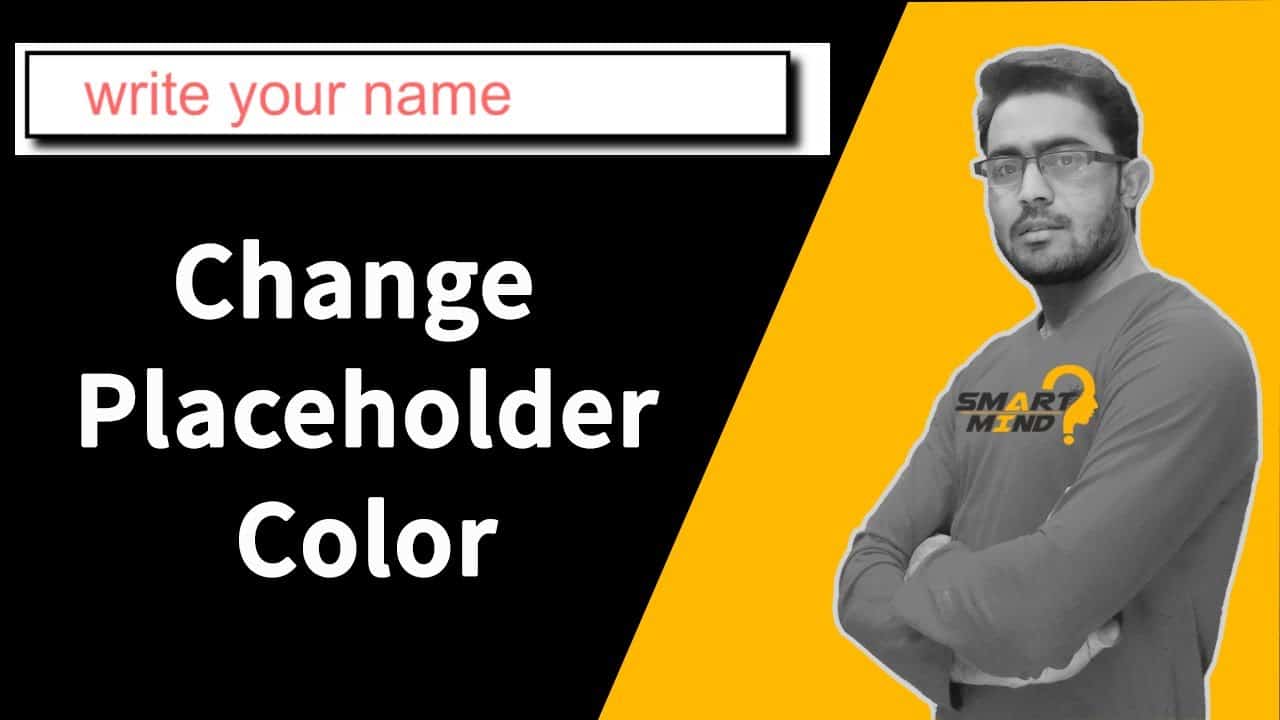 How To Change Placeholder Color In Css Input Placeholder Color Change Placehoder Color 