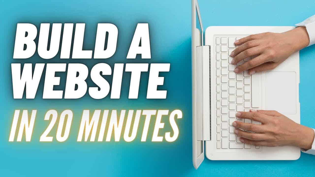 How to Build a Website in 20 MINS | Step by Step Tutorial