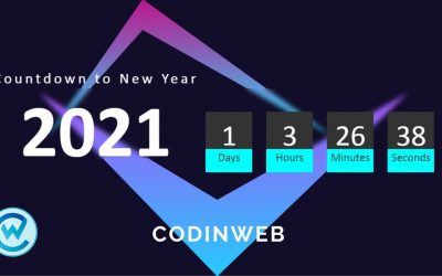 Countdown to New Year 2021: Coming soon page using Html CSS & Javascript (Countdown Clock) Tutorial