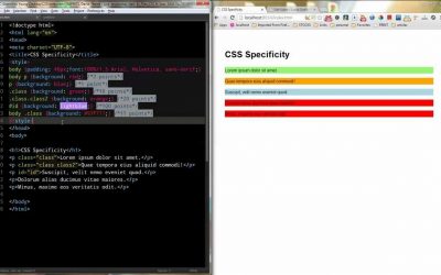 CSS Specificity