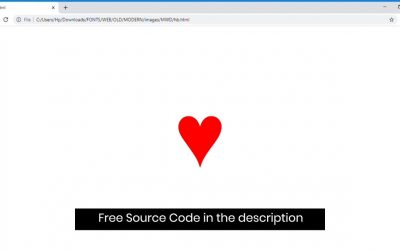 Heart Beat Animation using HTML, CSS only(with free source code)