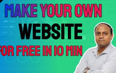 Do It Yourself – Tutorials – How to Create a Free Personal Website in 10 min|| Apply Anywhere with your E-Portfolio/Website||