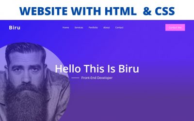 Do It Yourself – Tutorials – How to create a Website using HTML and CSS Step by Step Tutorial