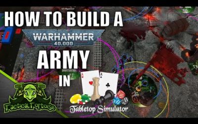 Do It Yourself – Tutorials – Auras On Your TTS Models – How to Build a TTS 40k Army Using Battlescribe2TTS – New Player Tutorial