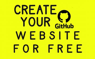 Do It Yourself – Tutorials – Create and launch your website using Git for free | How to create your website using GitHub for free