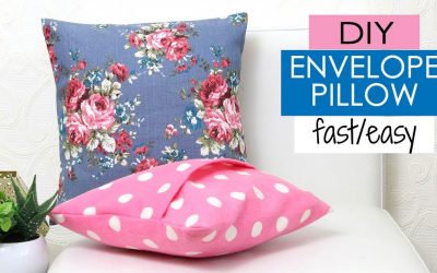 Do It Yourself – Tutorials – DIY Cushion Covers & Pillow Covers | How to Make a Pillow REALLY fast