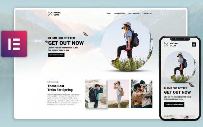 Do It Yourself – Tutorials – Elementor Web Design Speed Art 2021 | Hiking Club