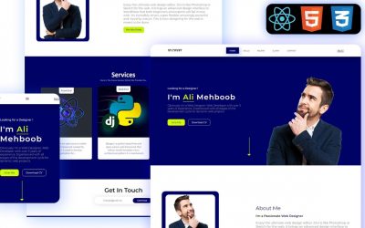 Do It Yourself – Tutorials – Reactjs Personal Portfolio Website || From Scratch To Hosting || Reactjs Website Tutorial