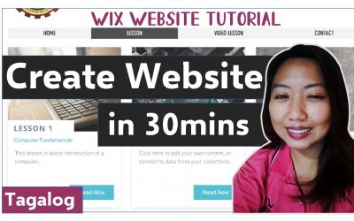 Do It Yourself – Tutorials – WIX WEBSITE TUTORIAL: CREATE YOUR OWN WEBSITE IN 30MINS