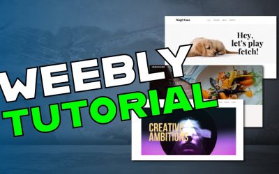 Do It Yourself – Tutorials – Weebly Tutorial 2019 – Create a free website