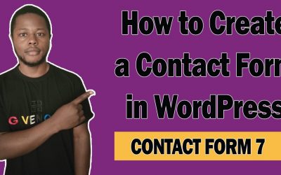 WordPress For Beginners – CONTACT FORM 7|| How to Create a Contact Form in WordPress