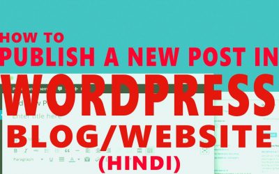 WordPress For Beginners – How to Post on WordPress Blog | How to Create a new post | WordPress Tutorial for Beginners in Hindi