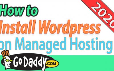 WordPress For Beginners – How to build a wordpress website using godaddy managed hosting in 2020