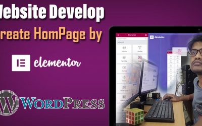 WordPress For Beginners – How to create Homepage of WordPress Website with Elementor Website Builder | Time laps | VisionDEVS