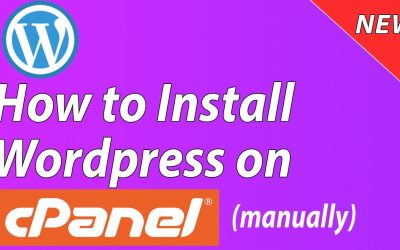 WordPress For Beginners – [NEW] How to Install WordPress on Cpanel Manually – Step by Step for Beginners