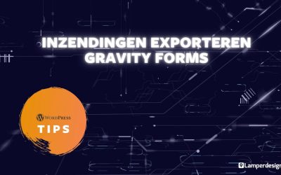 WordPress For Beginners – WordPress Tutorial #25: Gravity Forms inzendingen exporteren | WordPress Tips | Lamper Design