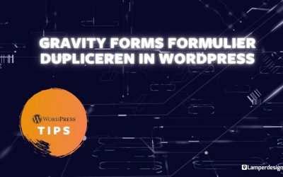 WordPress For Beginners – WordPress Tutorial #30: Gravity Forms formulier dupliceren – Gravity Forms Tips | Lamper Design