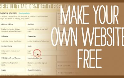 Do It Yourself – Tutorials – How to make your own website for free – BEST TUTORIAL