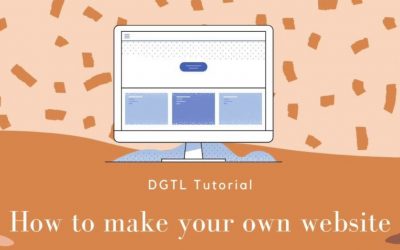 Do It Yourself – Tutorials – How to Make Your Own Website