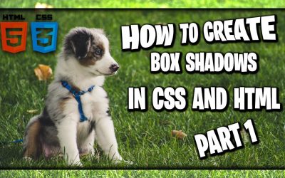 How To Create Box Shadows In CSS and HTML Part 1 | HTML and CSS Tutorial