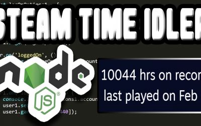 Do It Yourself – Tutorials – How to Make Your Own Steam Idle Master, Programming Steam Hours Booster | Simple Node JS Tutorial