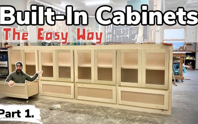 Do It Yourself – Tutorials – How To Make a Giant Built-In Cabinet || Built-In Cabinet Tutorial