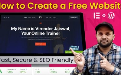 WordPress For Beginners – How to Make a WordPress Website For Free in Hindi | Elementor Tutorial 2021 [For Beginners]