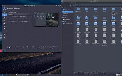 Do It Yourself – Tutorials – ArcoLinux : 1888 ArcoLinux Tweak Tool improvement – make backup before installing new desktop