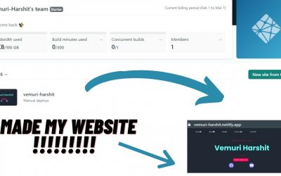 Do It Yourself – Tutorials – How to Host a Website in Netlify + I made my OWN WEBSITE!!!