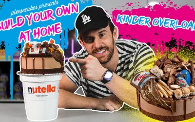 Do It Yourself – Tutorials – Kinder Overload Cheesecake Decorating Video | BYOAH Tutorial | Build Your Own At Home | Pleesecakes