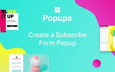 WordPress For Beginners – Create a Subscribe Form Popup in WordPress [ELEMENTOR]