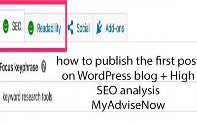WordPress For Beginners – How to publish first post on WordPress | Optimizing WordPress Content For SEO