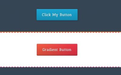 100% CSS Lickable 3D Buttons Using Box-Shadow & Linear-Gradient