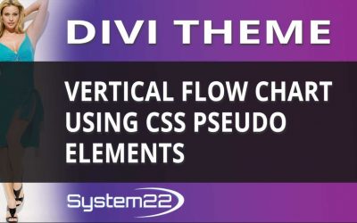 Divi Theme Vertical Flow Chart Using CSS Pseudo Elements