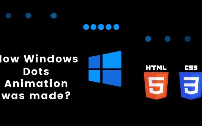 How to Design Windows Loading Animation With HTML & CSS || Code Beauty