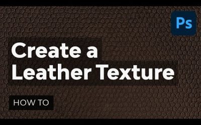 Do It Yourself – Tutorials – Create Your Own Leather Texture Using Filters | Adobe Photoshop Tutorial