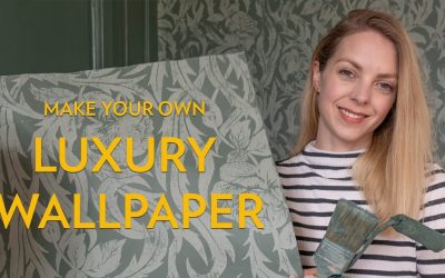 Do It Yourself – Tutorials – Making your own luxury wallpaper – How to renovate a chateau (Without killing your partner) Ep. 9